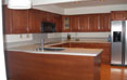 Complete kitchen remodeling.